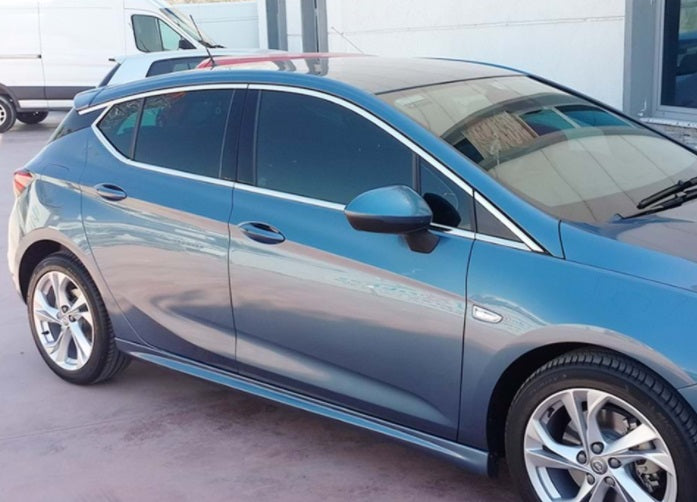 SPOILER SIDE SKIRTS FOR OPEL ASTRA K ABS SPORT LOOK OPC