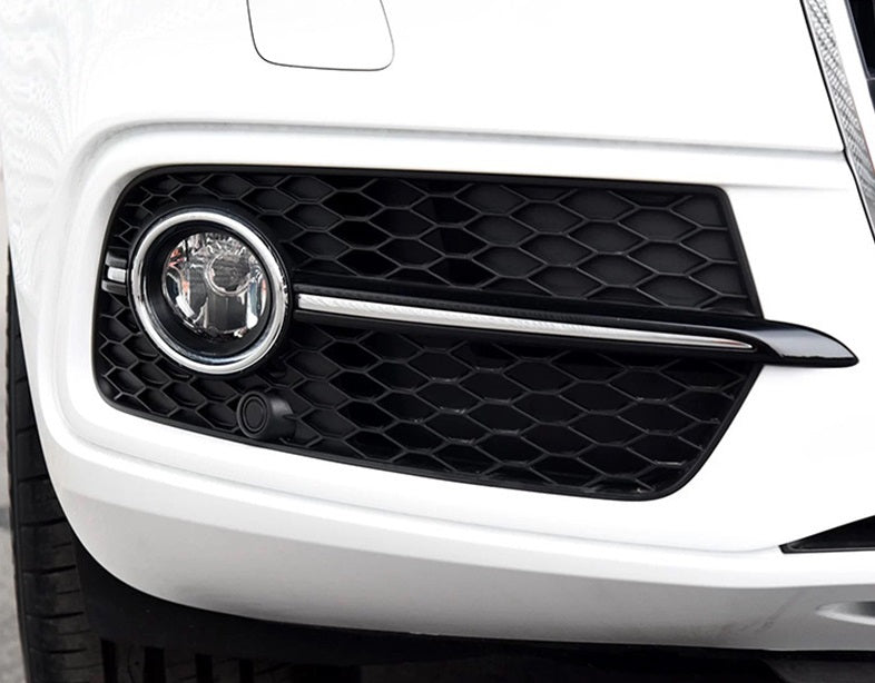 AUDI Q5 SLINE 2013-2016 GRIGLIE FENDINEBBIA NIDO D'APE LOOK SQ5 BORDO CROMATO AUTOELEGANCERICAMBI