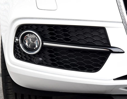 AUDI Q5 SLINE 2013-2016 GRIGLIE FENDINEBBIA NIDO D'APE LOOK SQ5 BORDO CROMATO AUTOELEGANCERICAMBI
