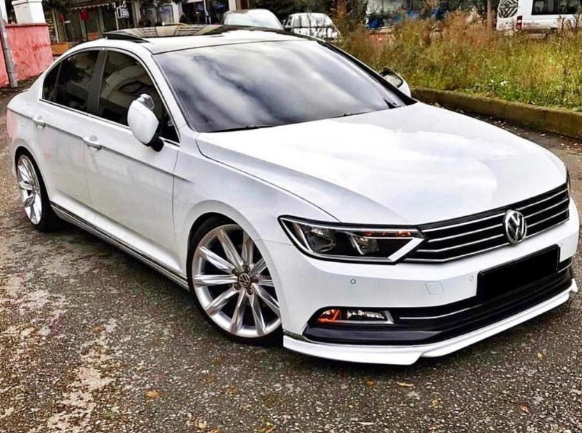 VW PASSAT B8 2014-2019 SOTTO PARAURTI ANTERIORE ABS SPORTIVO SPOILER RLINE LOOK