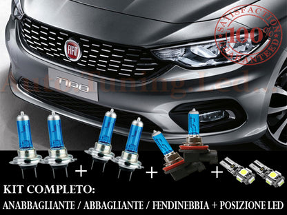 KIA RIO III 2011+ SET COMPLETO LAMPADE BLU XENON + POSIZIONE A LED