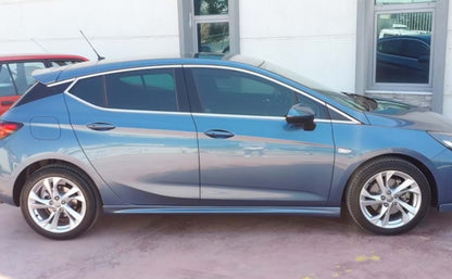 SPOILER SIDE SKIRTS FOR OPEL ASTRA K ABS SPORT LOOK OPC