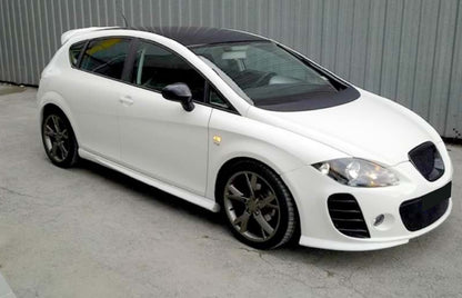 SIDE SKIRTS FOR SEAT LEON II 2005-2012 ABS CUPRA LOOK DOOR SPOILER