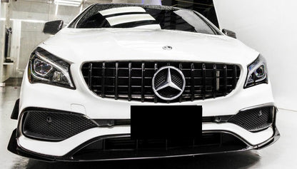 GRIGLIA ANTERIORE MERCEDES CLA W117 2013-2018 MASCHERINA NERA AMG PANAMERICANA