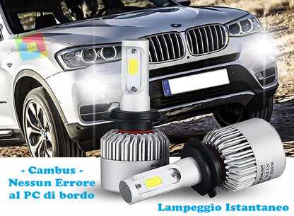 LAMPADE FENDINEBBIA A LED CREE BMW X3 F25 2011+ CAMBUS BIANCO GHIACCIO