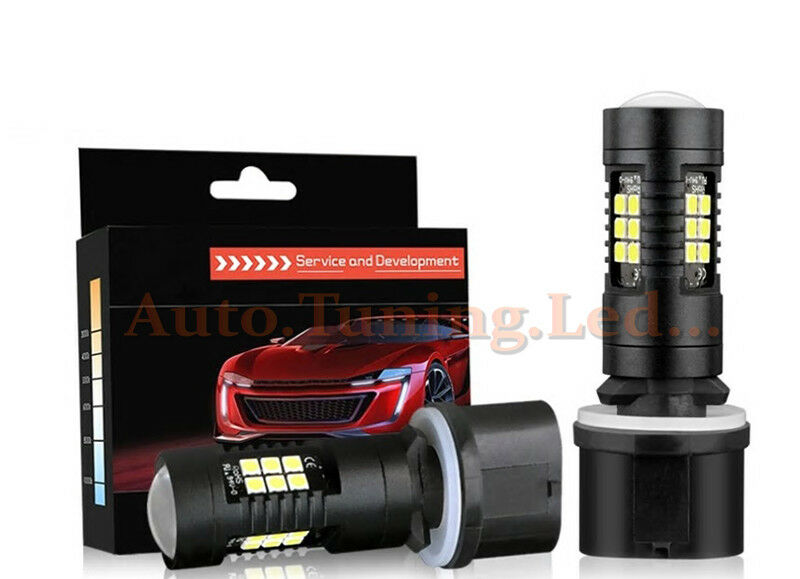 2x LAMPADE P13W NO ERROR FENDINEBBIA DIURNE DRL FULL LED 6000K - AUTOELEGANCERICAMBI