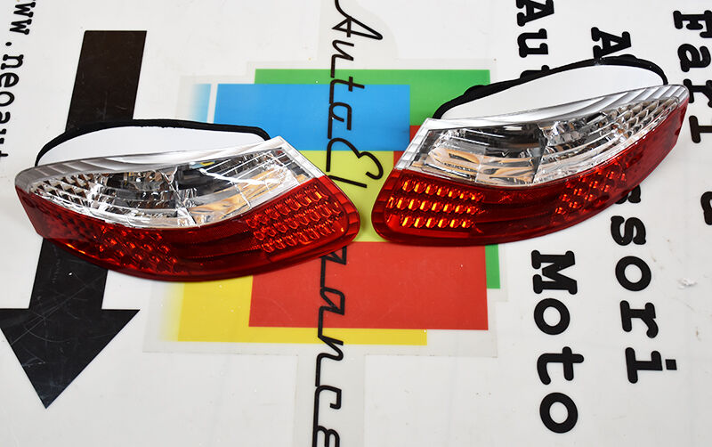 FARI POSTERIORI A LED PORSCHE BOXSTER 986 1996-2004 FANALI ROSSO / TRASPARENTI