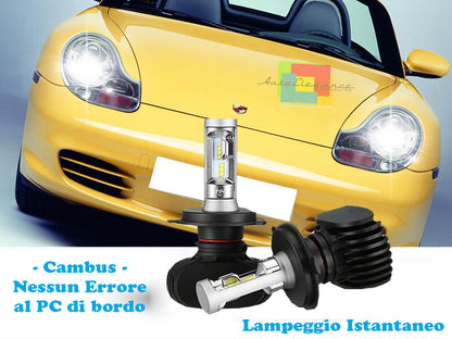 LAMPADE ABBAGLIANTI LAMPEGGIO ISTANTANEO LED PORSCHE BOXSTER 986 96-04 CREE