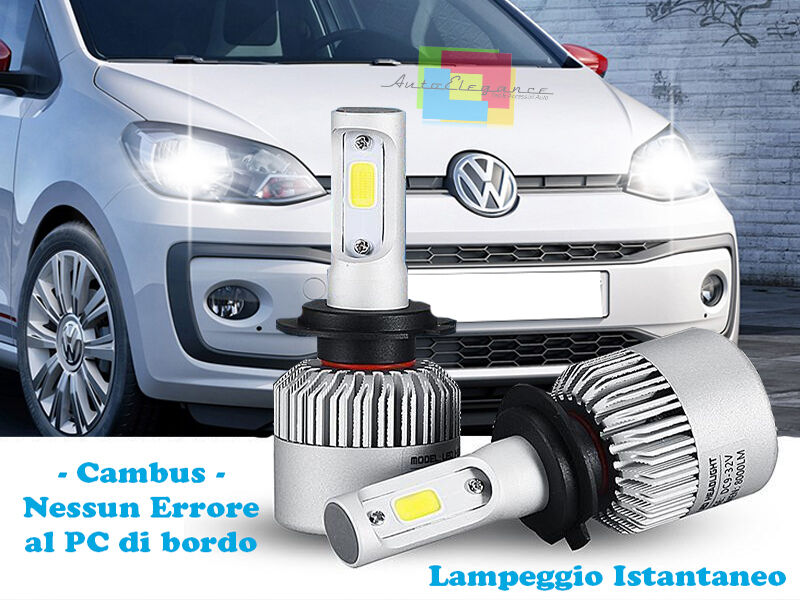 LAMPADE ABBAGLIANTI ANABBAGLIANTI LED VW UP 2011+ ISTANTANEO CREE