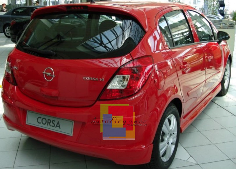 ⭐0903 SIDE SKIRTS SUITABLE FOR OPEL CORSA D 5 DOORS 2006-2014 LOOK OPC ABS⭐
