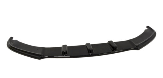 SPLITTER VW SCIROCCO RLINE UNDER FRONT BUMPER ABS GLOSSY BLACK BLADE
