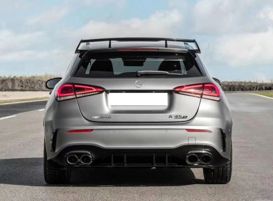 MERCEDES A-CLASS W177 2018+ REAR DIFFUSER UNDER BUMPER AMG TIPPER