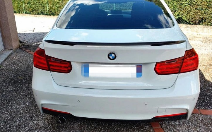 BMW 3 SERIES F30 SEDAN M SPORT LOOK HOOD SPOILER IN GLOSSY BLACK ABS