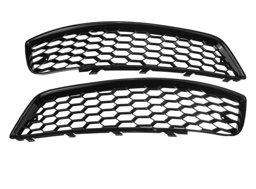 AUDI A3 8P 2008-2012 LIFT GRIGLIE FENDINEBBIA NERE NIDO D'APE RS3 NO FENDINEBBIA AUTOELEGANCERICAMBI