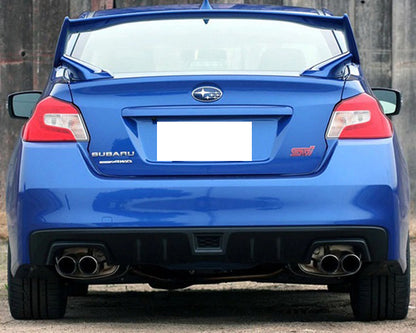 SUBARU IMPREZA WRX 2008-2014 SPOILER POSTERIORE COFANO IN ABS STI DESIGN