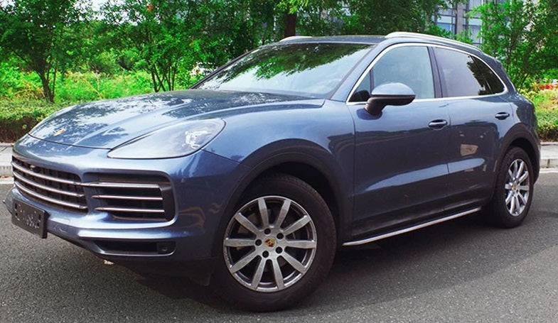 PORSCHE CAYENNE 9YA FROM 2018+ NON-SLIP DOOR SIDE STEPS