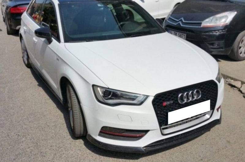 SPLITTER UNDER FRONT BUMPER AUDI A3 8V 2012-2015 SPOILER ABS / PLASTIC