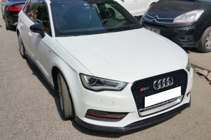 SPLITTER UNDER FRONT BUMPER AUDI A3 8V 2012-2015 SPOILER ABS / PLASTIC