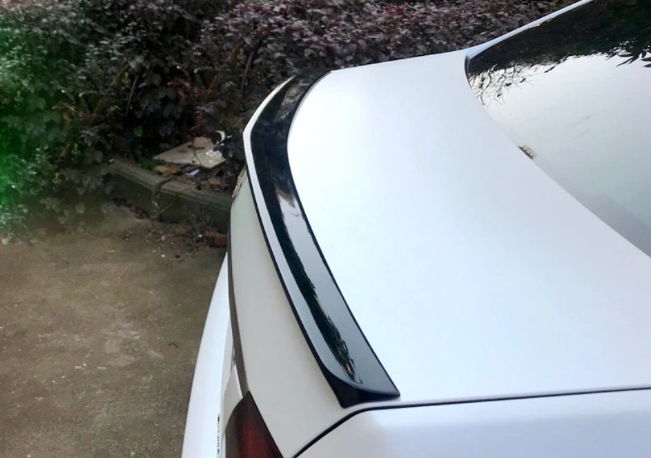 MERCEDES E-CLASS W212 AMG LOOK GLOSSY BLACK HOOD SPOILER 