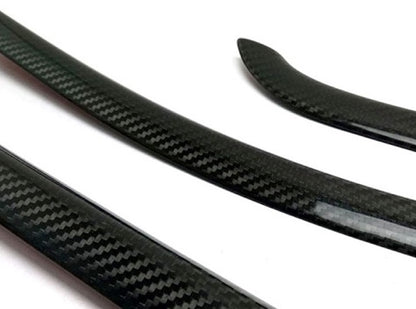 ADHESIVE MOULDS JEEP RENEGADE 2015+ CARBON STEEL WINDOW FRAME