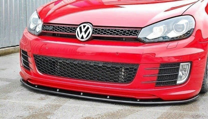 UNDER FRONT BUMPER VW GOLF 6 GTI SPLITTER GLOSS BLACK 0248
