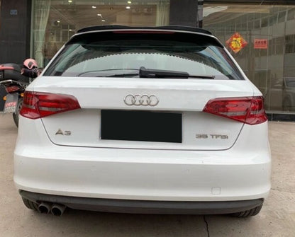 AUDI A3 8V SPORTBACK SPOILER TETTO POSTERIORE ALA AGGIUNTIVO ABS NERO AUTOELEGANCERICAMBI