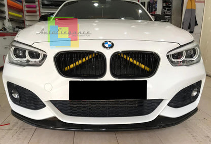 BMW 1 SERIES F20 F21 2015-2018 FRONT BUMPER SPOILER LIP SPLITTER ABS