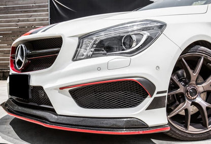 MERCEDES CLA W117 DAL 2013+ GRIGLIA ANTERIORE AMG PROFILO NERO NIDO D'APE