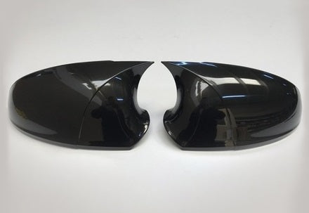 OPEL ASTRA J CALOTTE ADESIVE SPECCHI SPECCHIETTI RETROVISORI NERO LUCIDO