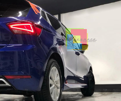 SEAT IBIZA V 2017+ MINIGONNE LATERALI SOTTO PORTA FR LOOK IN ABS