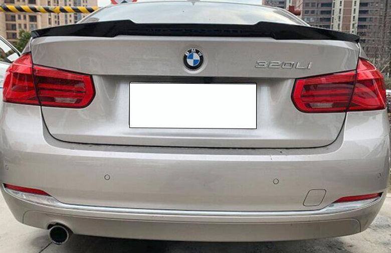 BMW SERIE 3 F30 BERLINA SPOILER POSTERIORE COFANO M3 ABS NERO LUCIDO AUTOELEGANCERICAMBI