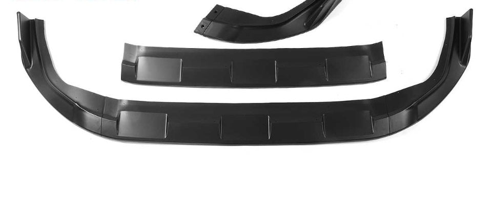TOYOTA RAV4 RAV-4 V 2018+ FRONT BUMPER SPLITTER SPOILER GLOSS BLACK