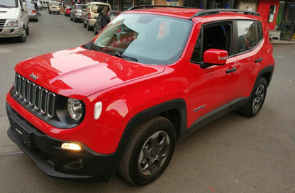 BARRE SUL TETTO MANCORRENTI PER JEEP RENEGADE DAL 2014+ NERI 0306 AUTOELEGANCERICAMBI