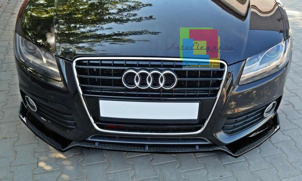 AUDI A5 COUPE SPORTBACK LAMA SOTTO PARAURTI ANTERIORE ABS CARBONIO SPLITTER AUTOELEGANCERICAMBI