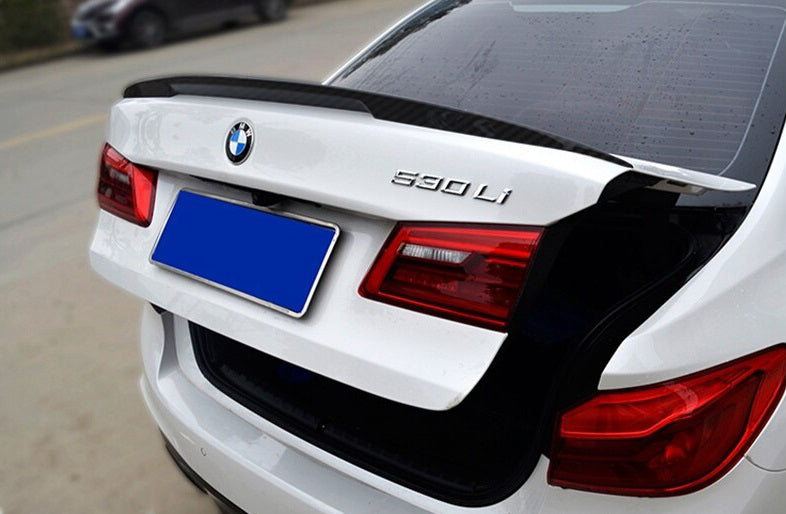 SPOILER POSTERIORE COFANO BMW SERIE 5 G30 DAL 2016+ IN ABS CARBONIO M SPORT