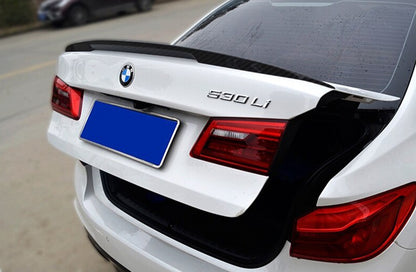 SPOILER POSTERIORE COFANO BMW SERIE 5 G30 DAL 2016+ IN ABS CARBONIO M SPORT