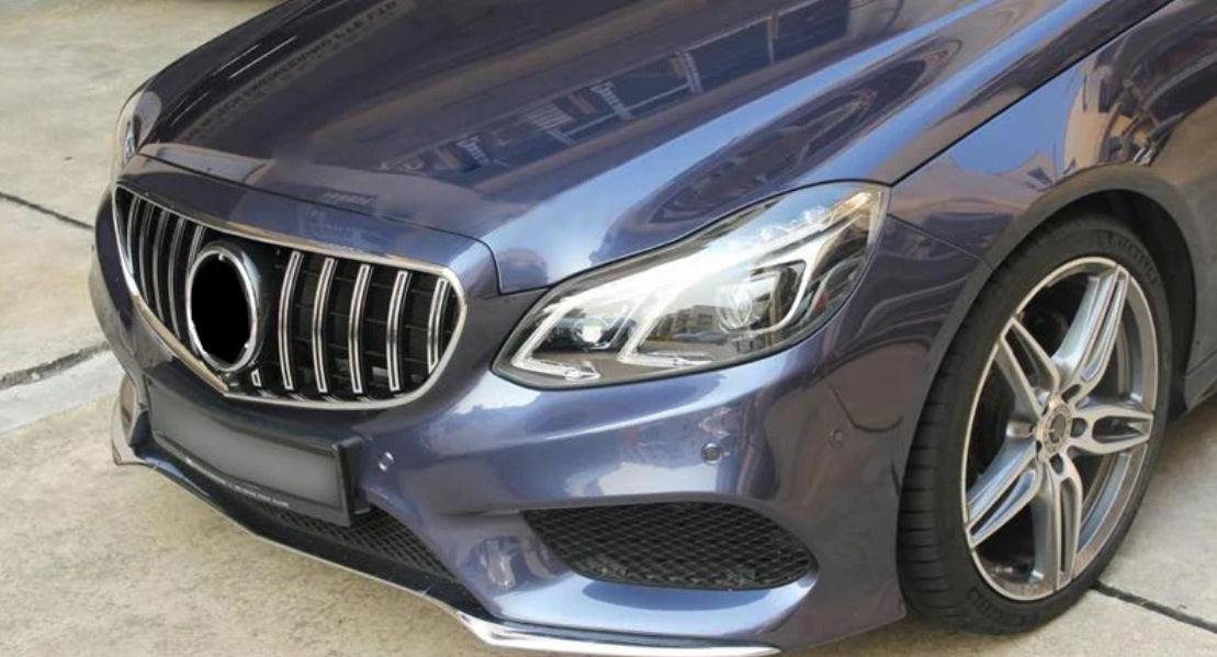 GRIGLIA ANTERIORE MERCEDES CLASSE E W212 2013-2016 LIFT SATINATO AMG
