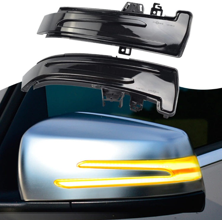 MERCEDES C W204 2008-2013 FRECCE LED DINAMICHE PER SPECCHI LATERALI SCORREVOLI -