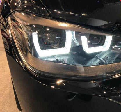 OSRAM BMW 1 SERIES F20 F21 2011-2015 ANGEL EYES WHITE LED HEADLIGHTS