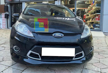 SPOILER SOTTO PARAURTI ANTERIORE FORD FIESTA MK7 2008-2012 LOOK ST ABS
