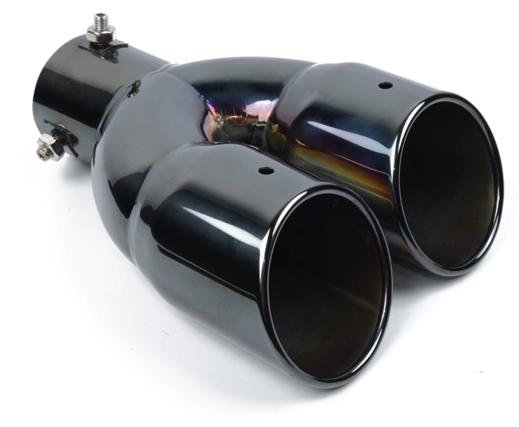 BMW SERIE 4 F32 F33 F36 TERMINALE DI SCARICO ACCIAIO INOX NERO LUCIDO M SPORT AUTOELEGANCERICAMBI