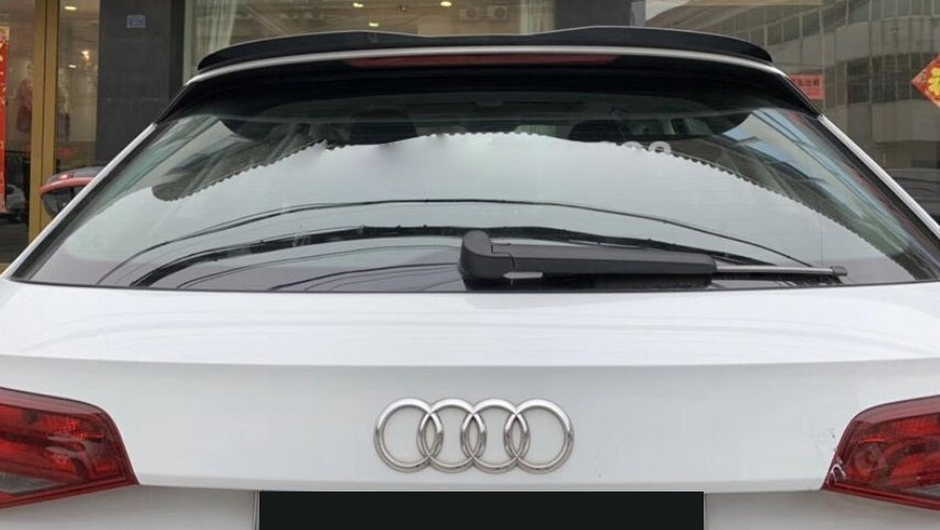 AUDI A3 8V SPORTBACK SPOILER TETTO POSTERIORE ALA AGGIUNTIVO ABS NERO AUTOELEGANCERICAMBI