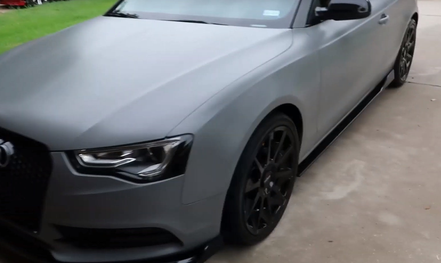 AUDI A5 COUPE SPLITTER SOTTO MINIGONNE LATERALI SOTTOPORTA SPORTIVI ABS AUTOELEGANCERICAMBI