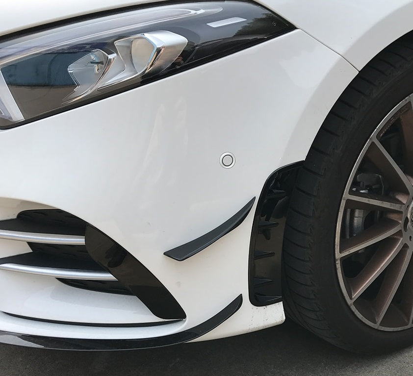 MERCEDES A-CLASS W177 2018+ FRONT BUMPER AIR INTAKES MOULDINGS A45 AMG