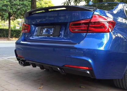 SPOILER SUL COFANO PER BMW SERIE 3 F30 BERLINA LOOK TUNING SPORTIVO IN ABS