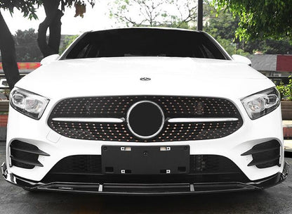MERCEDES CLASSE A W177 2018+ SPLITTER ANTERIORE SOTTO PARAURTI LOOK AMG A45