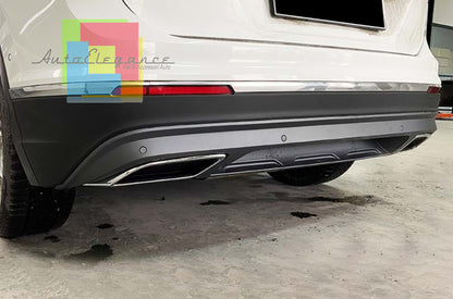 DIFFUSORE VW TIGUAN II AD1 2016+ SOTTO PARAURTI POSTERIORE LOOK R IN ABS