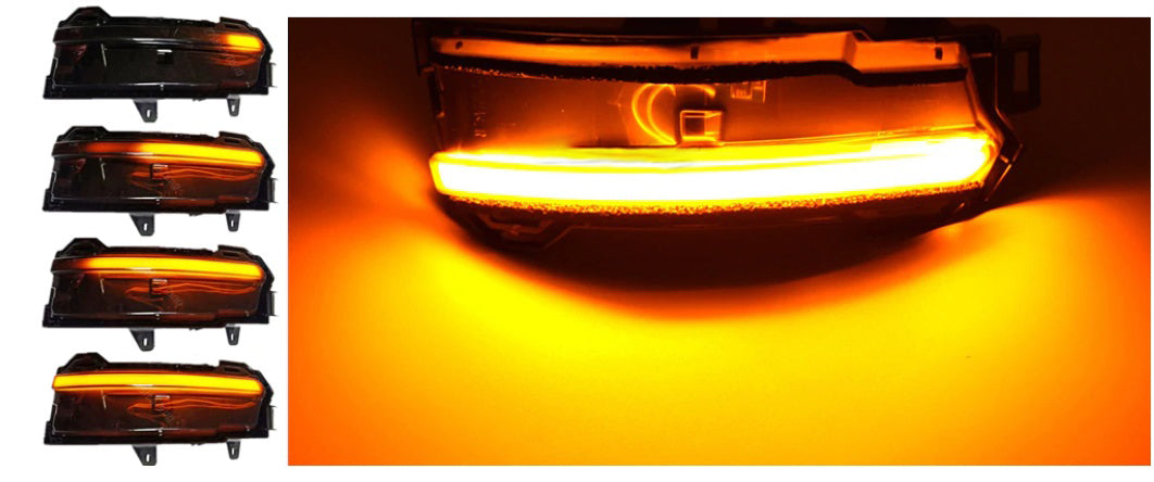 JAGUAR E-PACE 2017-2020 DYNAMIC LED INDICATORS FOR SLIDING SIDE MIRRORS