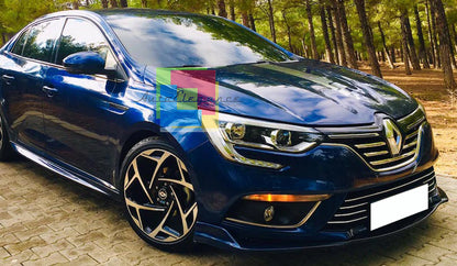 RENAULT MEGANE 4 IV 2015-2021 SIDE SKIRTS UNDER DOOR RS ABS .-M-