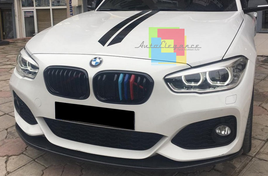 BMW 1 SERIES F20 F21 2015-2018 FRONT BUMPER SPOILER LIP SPLITTER ABS